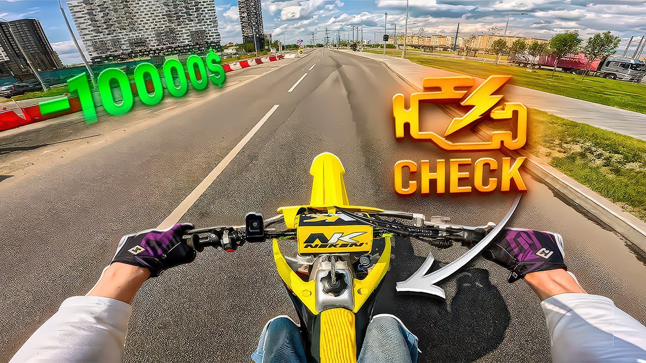 SUZUKI 450 СЛОМАЛАСЬ ВОЗЛЕ МОТОБАТА / ПОЕХАЛИ НА ФЕСТИВАЛЬ 