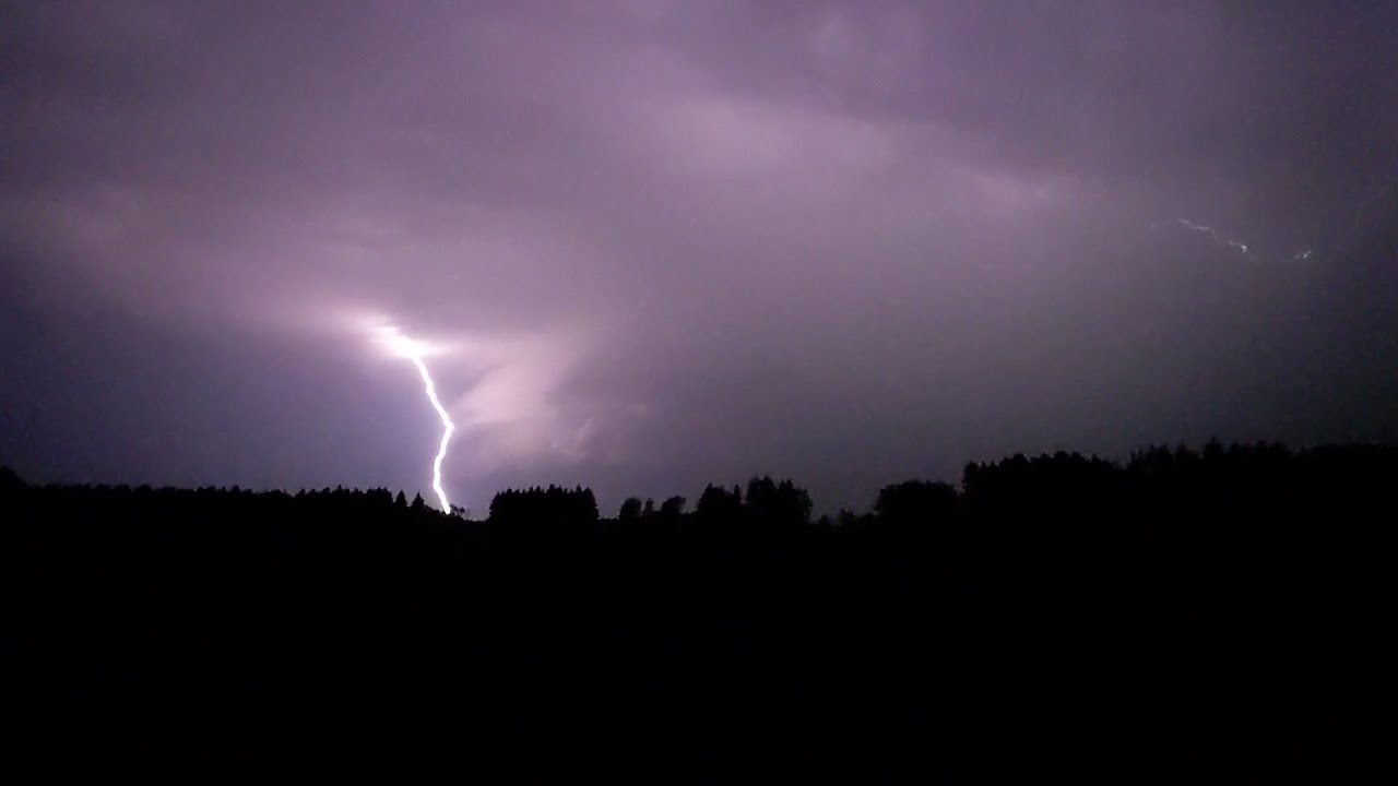 Regen, Donner, Blitze, Sturm, Gewitter, Wind, Donnergrollen | Gewittergeräusche