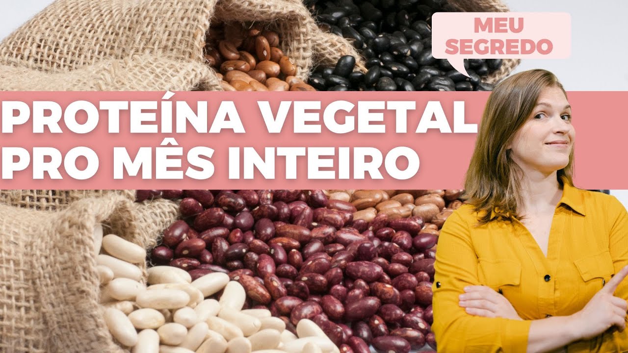 MEU SEGREDO pra ter PROTEÍNA garantida para o MÊS TODO!