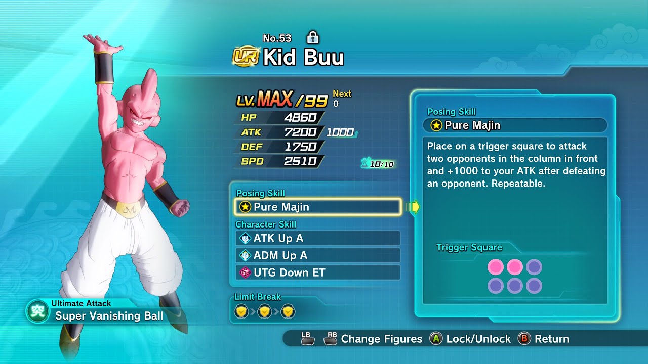 Hero Colosseum - Kid Buu Showcase