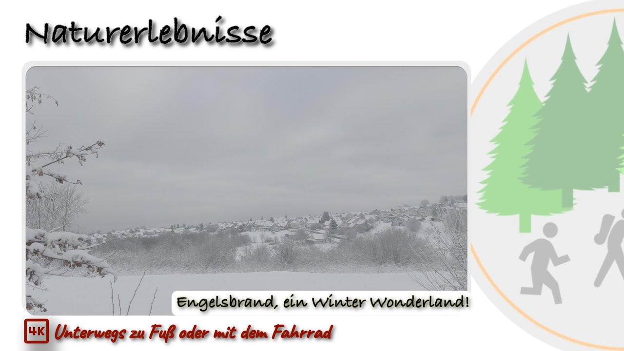Winterwanderung, die historischen Waldhufendörfer um Engelsbrand im Wintergewand!