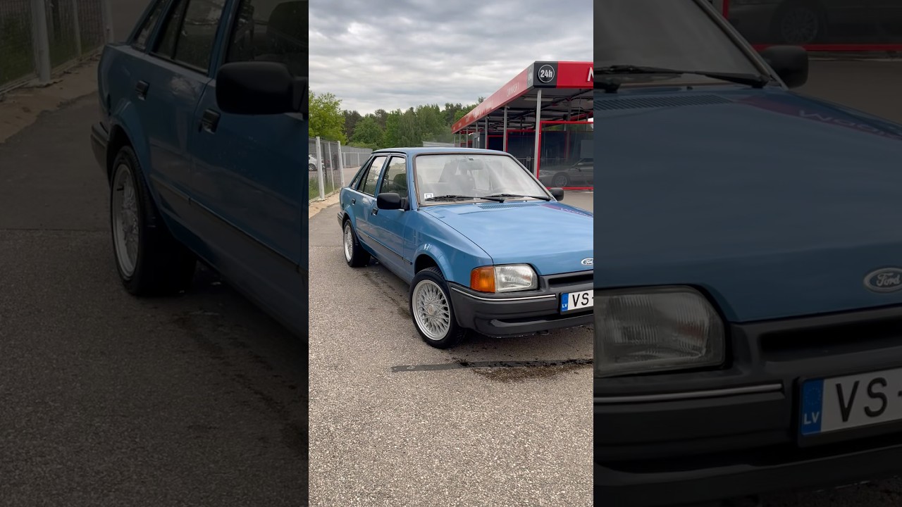 Ford Escort MK4 1.6D 1986! #automobile #retro #oldschool #ford #classic #rs #fordescort #wheels #vs