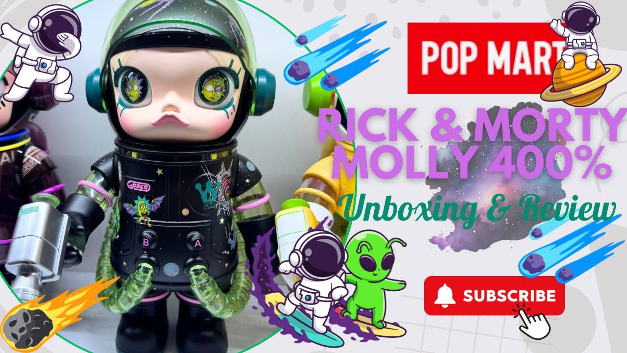 Space Molly X Rick&Morty Unboxing & Review