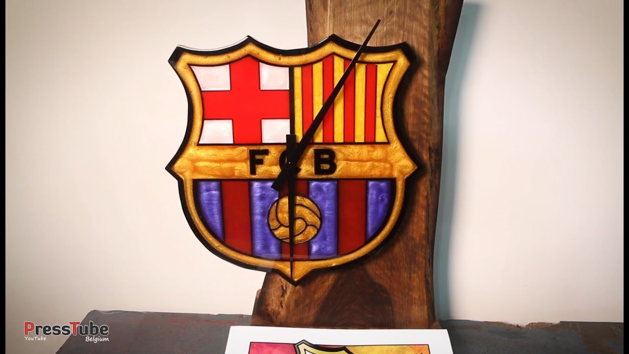 Making FC Barcelona Clock !