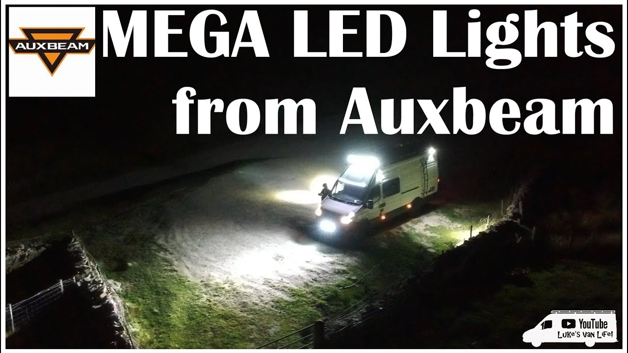 Auxbeam Lighting! || Adding more lights to the camper