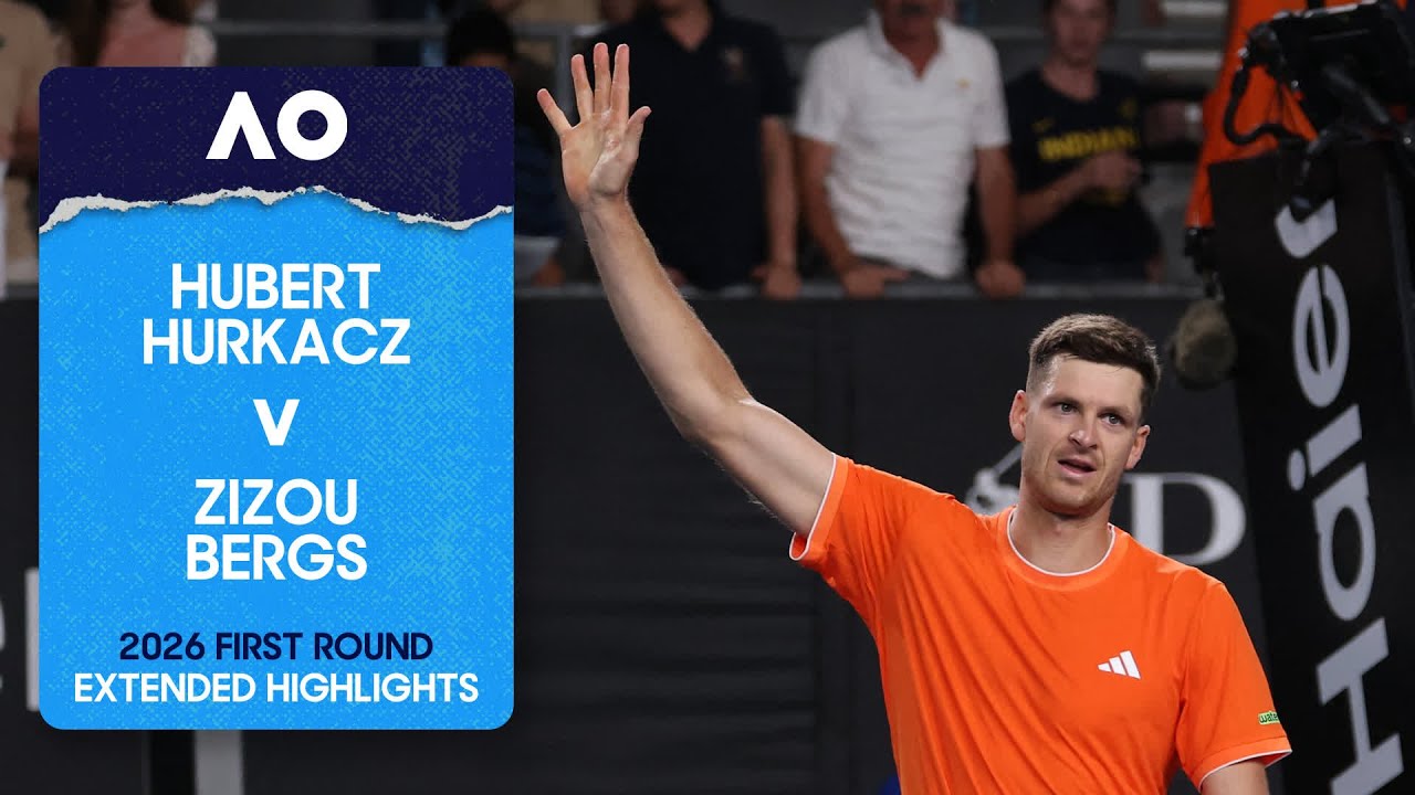 Hubert Hurkacz v Zizou Bergs Extended Highlights | Australian Open 2026 First Round