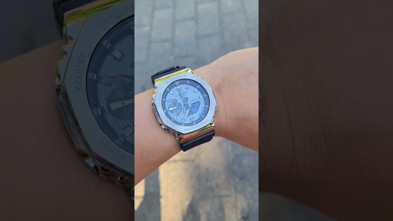 Casio G-Shock GM2100 wrist roll...good looks and durability.