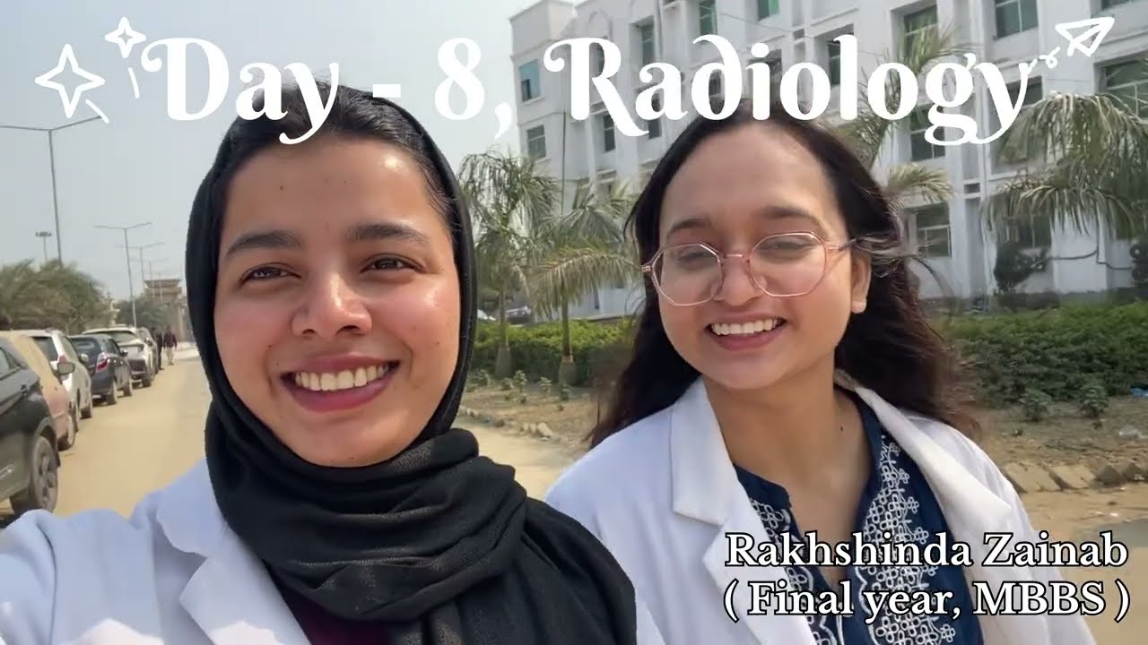 Day - 8 | Elective Duty | Radiology | Madhubani Medical College | Vlog 8 🌝✨ #medico #vlog