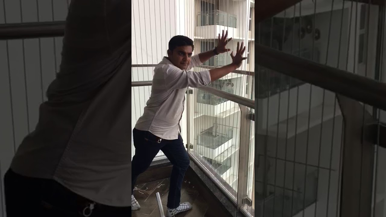 Invisible grill for balcony /8788987473