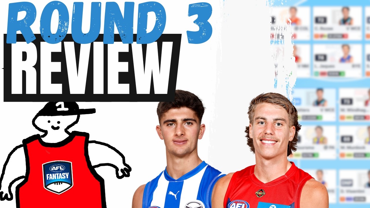 Обзор 3-го тура | AFL Fantasy 2026