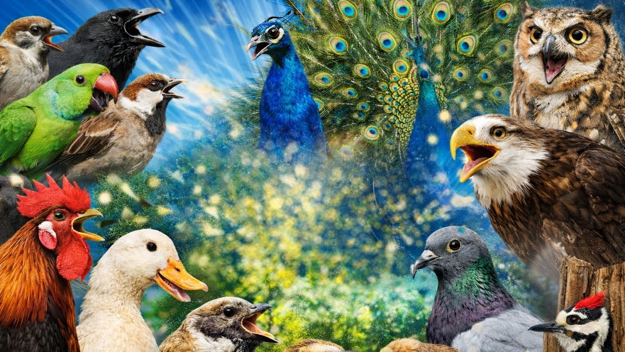 Listen to These Beautiful Bird Sounds 🐦✨ | Relaxing & Real Nature Sounds 🌿💙