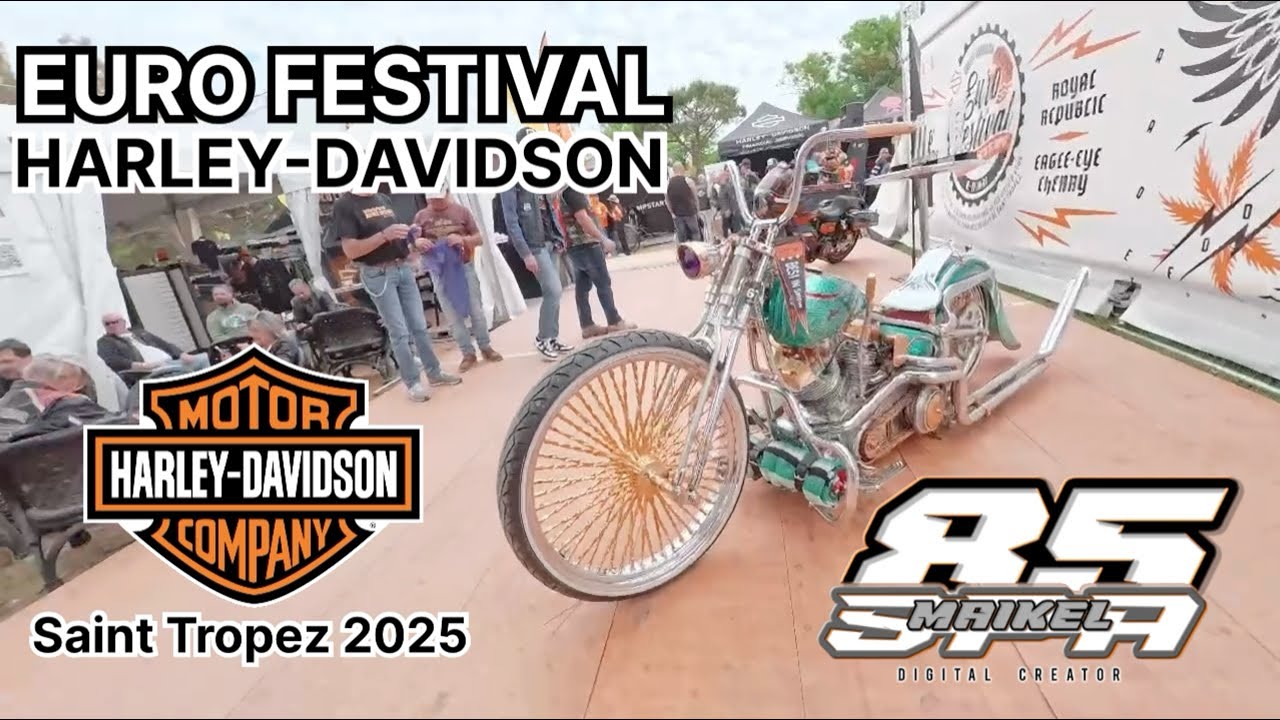 HARLEY-DAVIDSON EURO FESTIVAL | Saint Tropez 2025