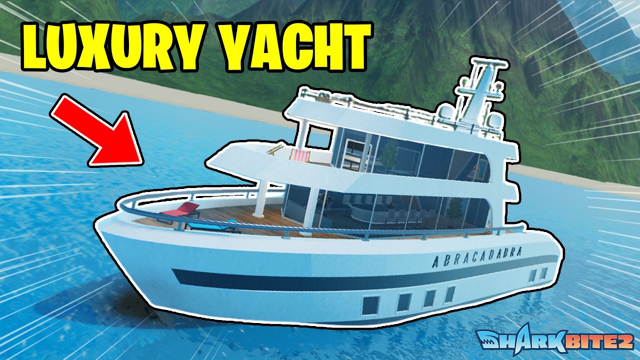 *NEW* LUXURY YACHT IN THE SUMMER UPDATE | SHARKBITE 2