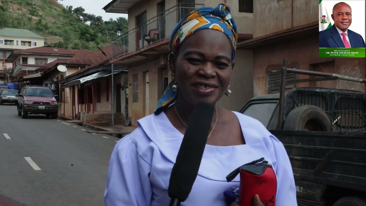 Gov. Peter Mbah's Road Project in Enugu State