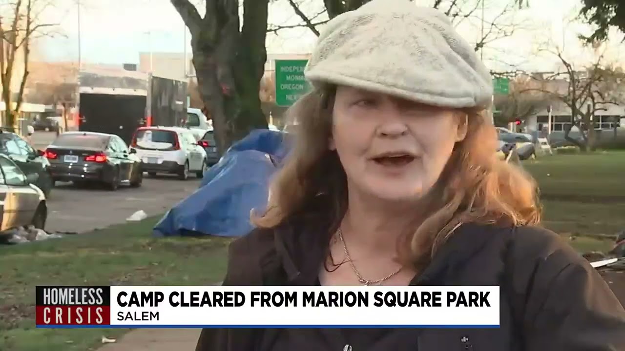 ‘It’s expected’: Salem swept dozens of homeless campers from Marion Square Park