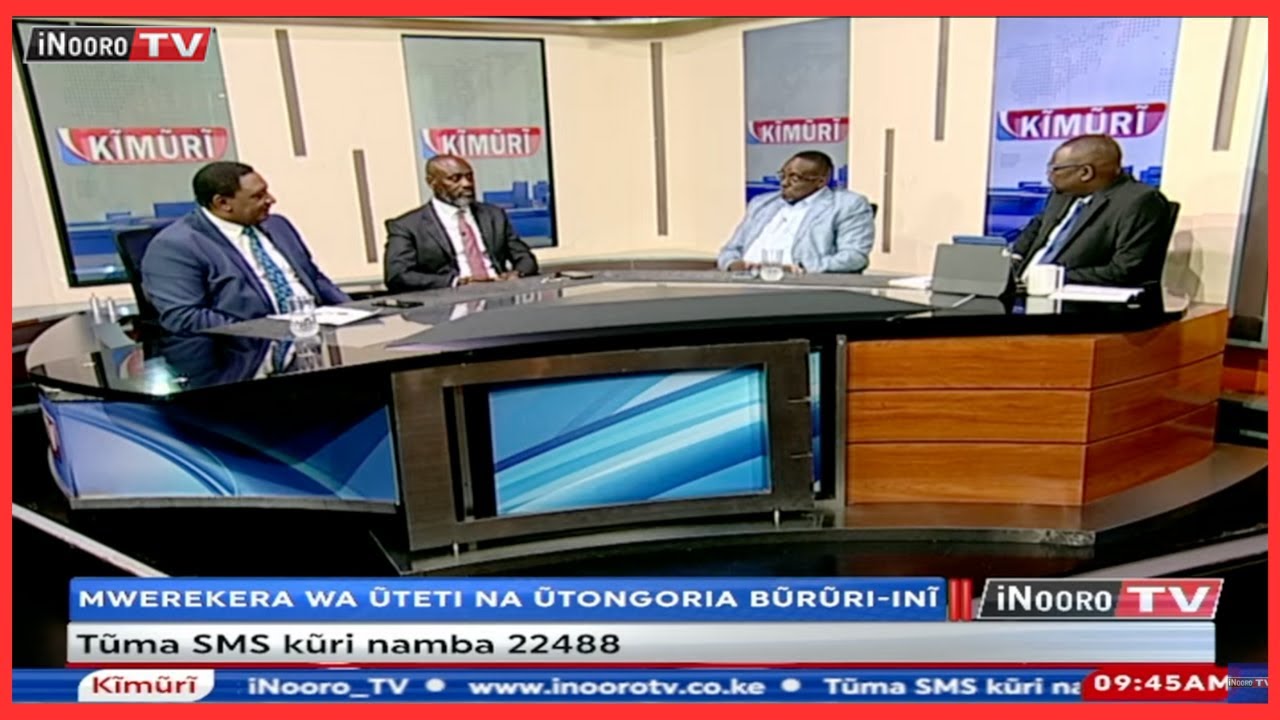 Mwerekera wa ũteti na ũtongoria wa Bũrũri- inĩ
