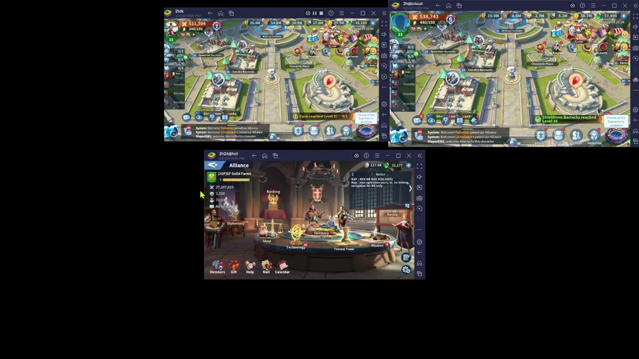 Infinity Kingdom - Multiple Accounts