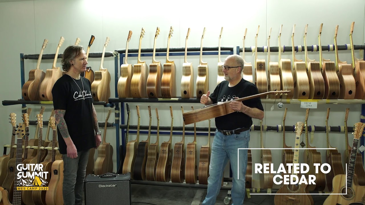 Inside Cole Clark Guitars: Models, designs & sounds  @ Guitar Summit Web Camp 2020