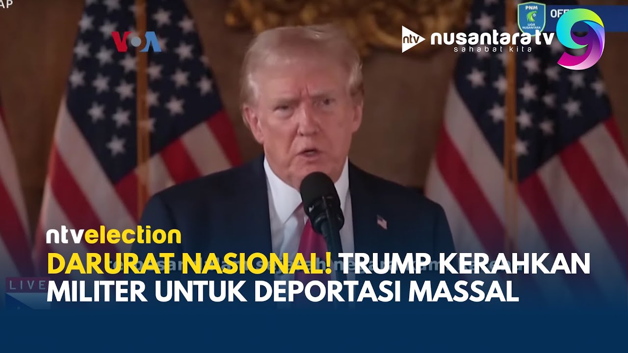 Donald Trump Akan Lakukan Deportasi Terbesar! Militer AS Siap Dikerahkan | NTV ELECTION