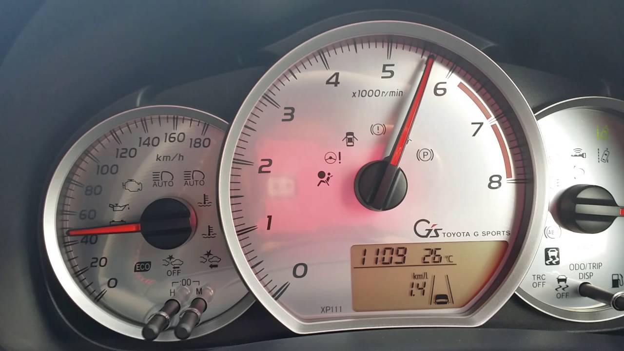G'sヴィッツMT　フル加速20Km/h～120km/h
