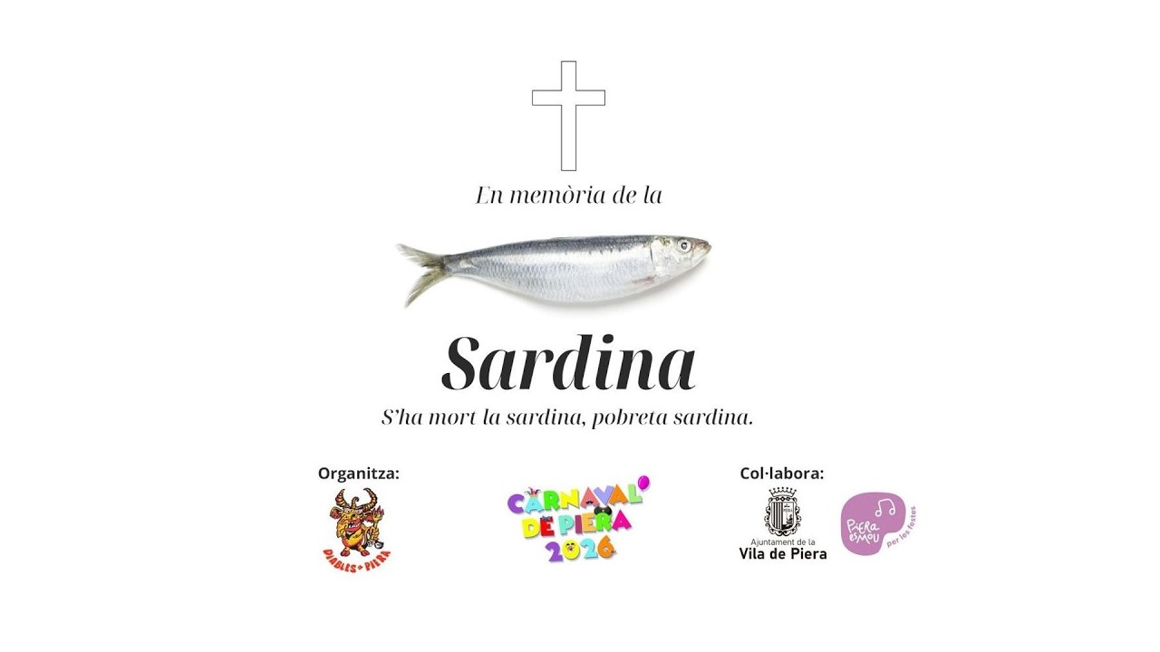 Enterrament de la Sardina Piera 18 de Febrer 2026
