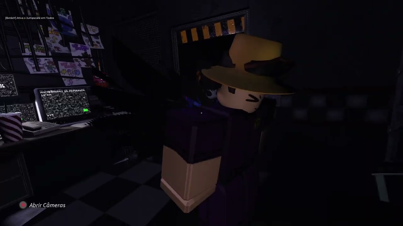 Tentando zerar Five nights at Fred no roblox O FILME PT 1