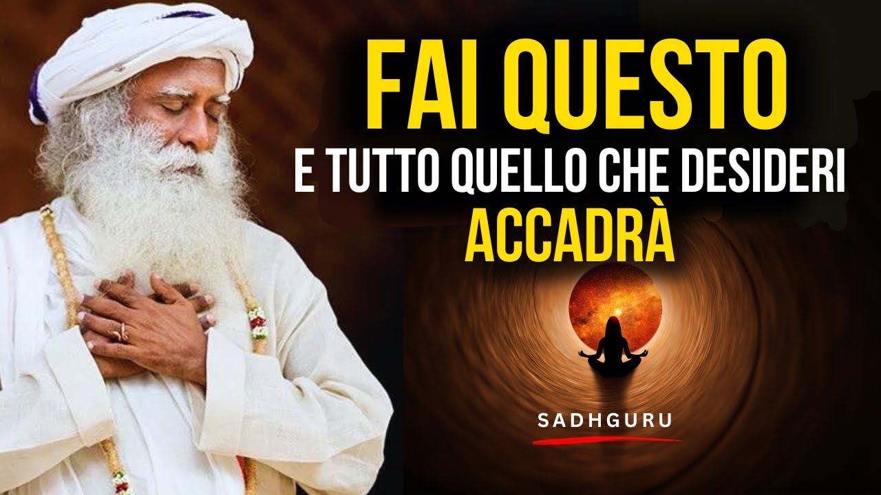FAI QUESTO UNA VOLTA e conoscerai lo scopo della vita | Un discorso illuminante di Sadhguru