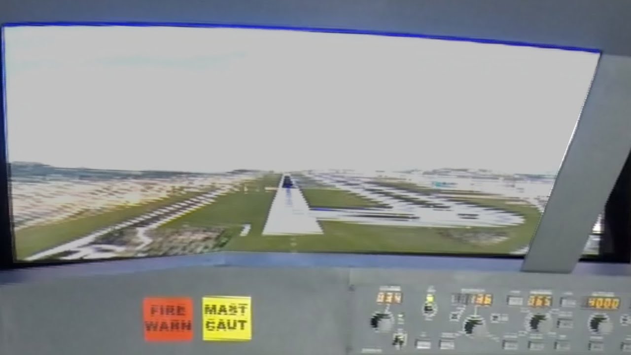 PMDG 737 Home Cockpit-Smooth Landing at Athens in IVAO-Cheap&Easy Cockpit Project