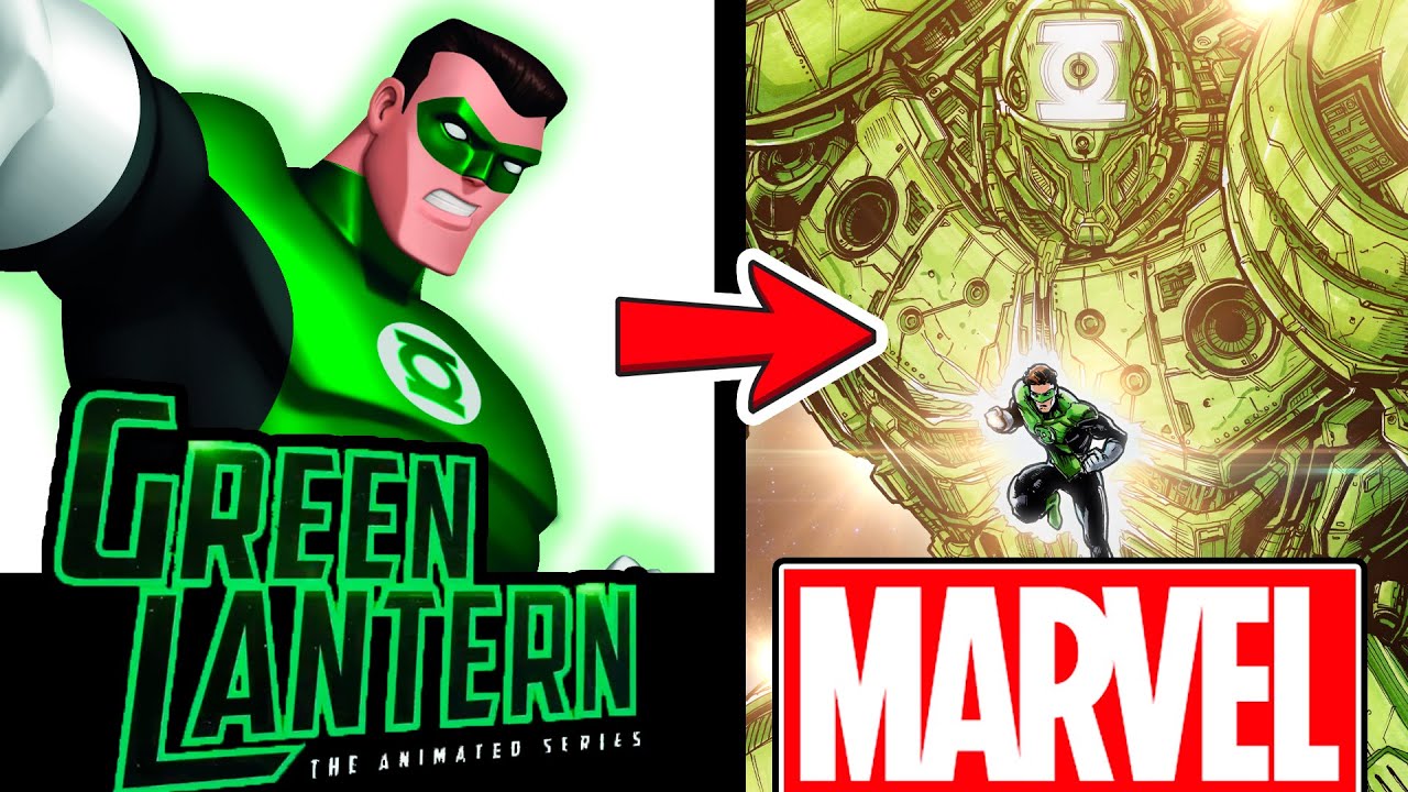 ХУДОЖНИК MARVEL рисует БЕЗУМНОГО МЕХА ЗЕЛЕНОГО ФОНАРЯ???