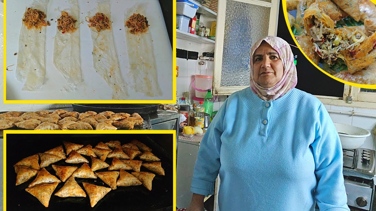 بدون قلي ‼️بريوات بحشوة خطيرة 😱 ممكن تعتمديها في جميع المملحات رمضان 2022 🌙من يد الحاجة روكي 👉
