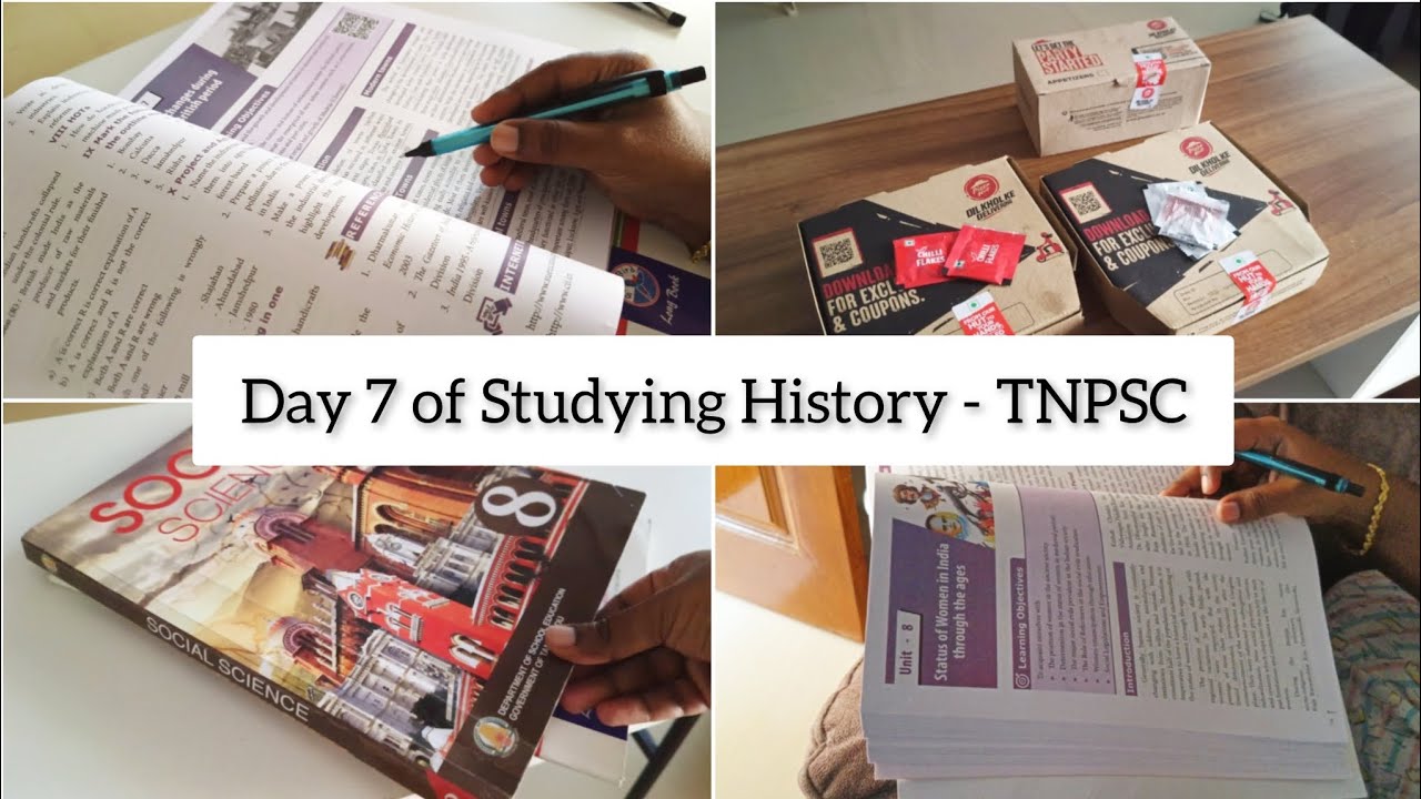 TNPSC Study Vlog 🫰🏻 | History Preparation Day 7 🤌🏻✨