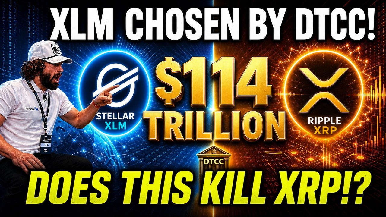 🚨 ОФИЦИАЛЬНО: DTCC ВЫБРАЛА STELLAR XLM ДЛЯ ТОКЕНИЗАЦИИ $114 ТРИЛЛИОНОВ! 🚨 УБЬЕТ ЛИ ЭТО XRP!?