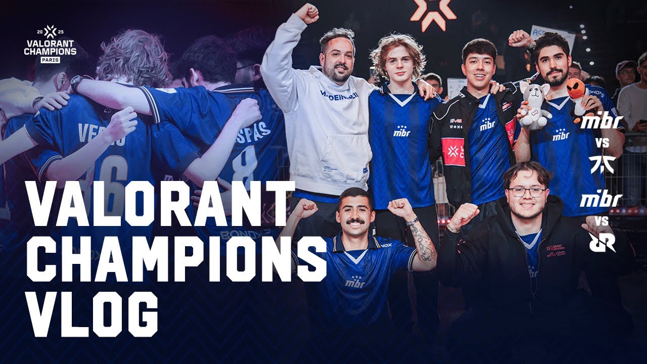 ESTAMOS NOS PLAYOFFS DO CHAMPIONS! 🏆​🇫🇷​ | MIBR vs FNATIC + RRQ | VLOG VALORANT CHAMPIONS 2025 #3