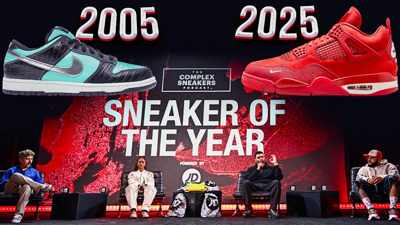 2005 to 2025 Complex Sneaker Of The Year