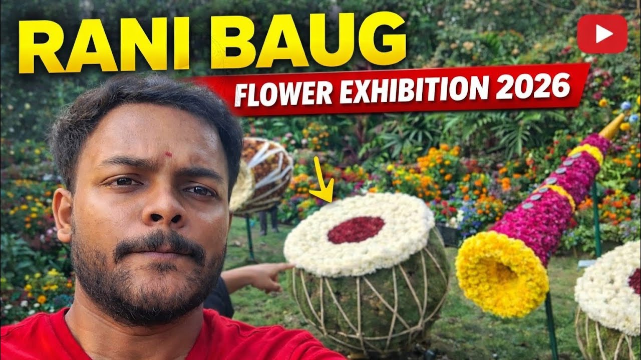 Rani Baug Flower Exhibition 2026 full detailed vlog / Mumbai's Biggest Flower Show / Vlog 16.