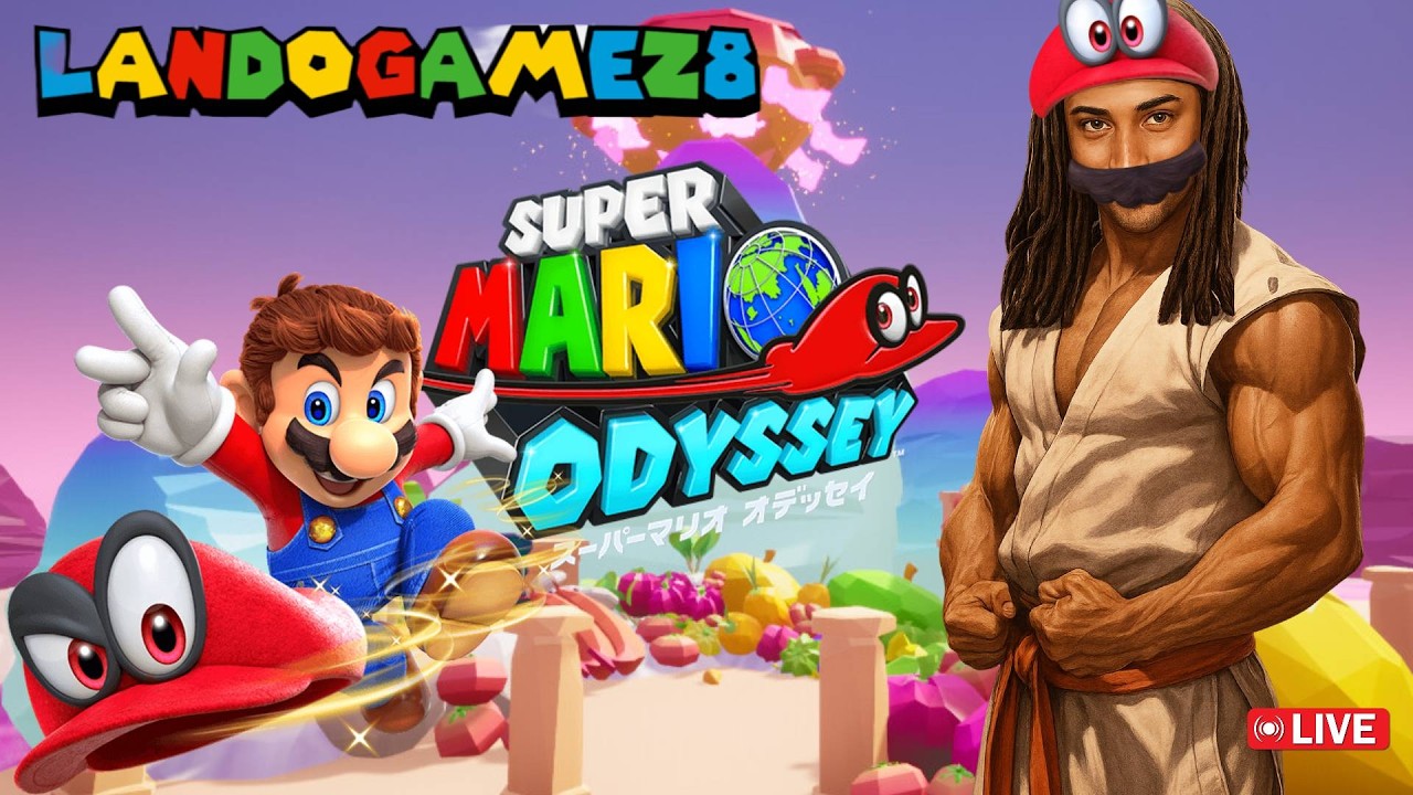 🔴LIVE 🔴 Super Mario Odyssey🍄#marioodyssey  #mariomonth