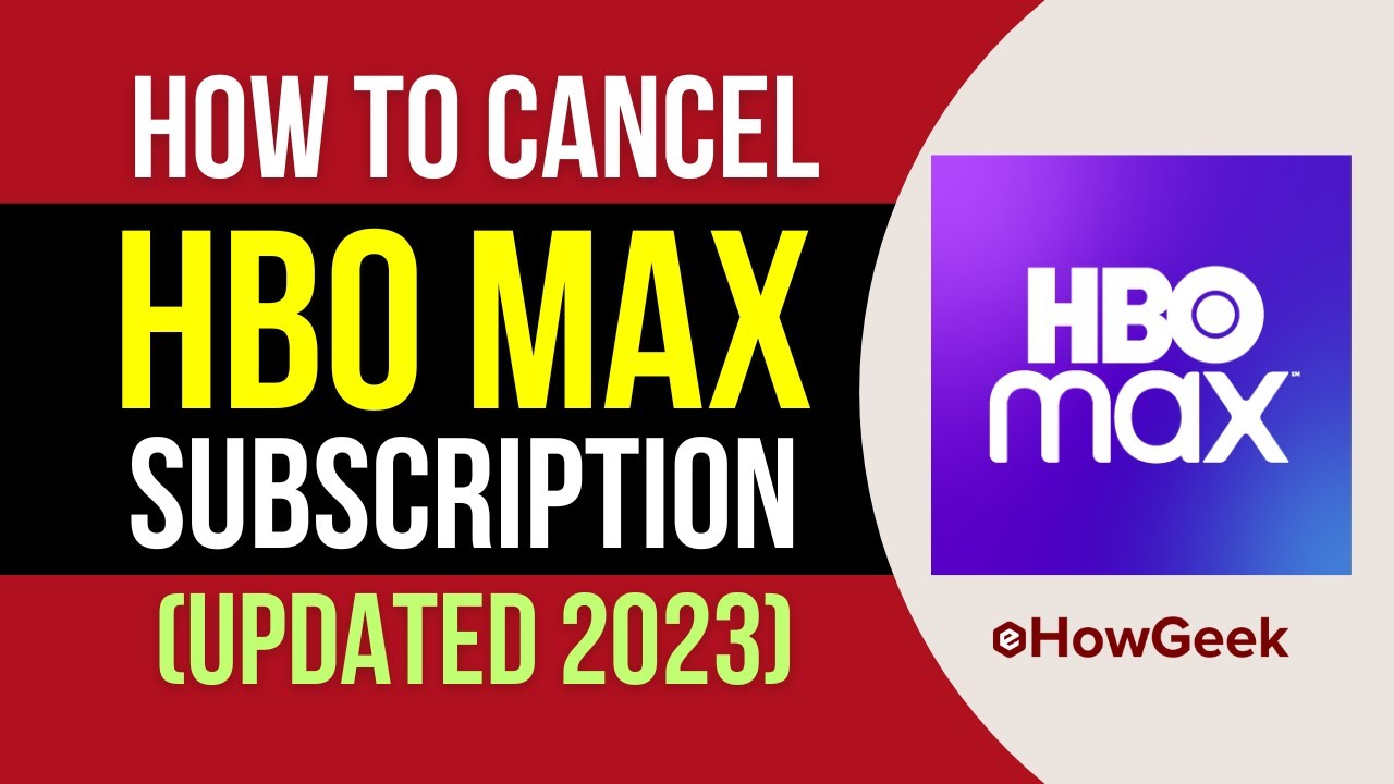 How to Cancel HBO Max Subscription