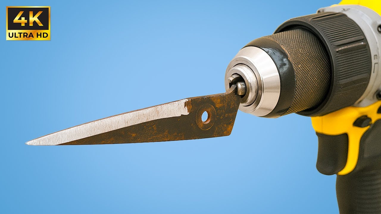 Why Didn't I Know This Trick Sooner! The Smartest Drill Ever Invented By A 65 Year Old Mechanic