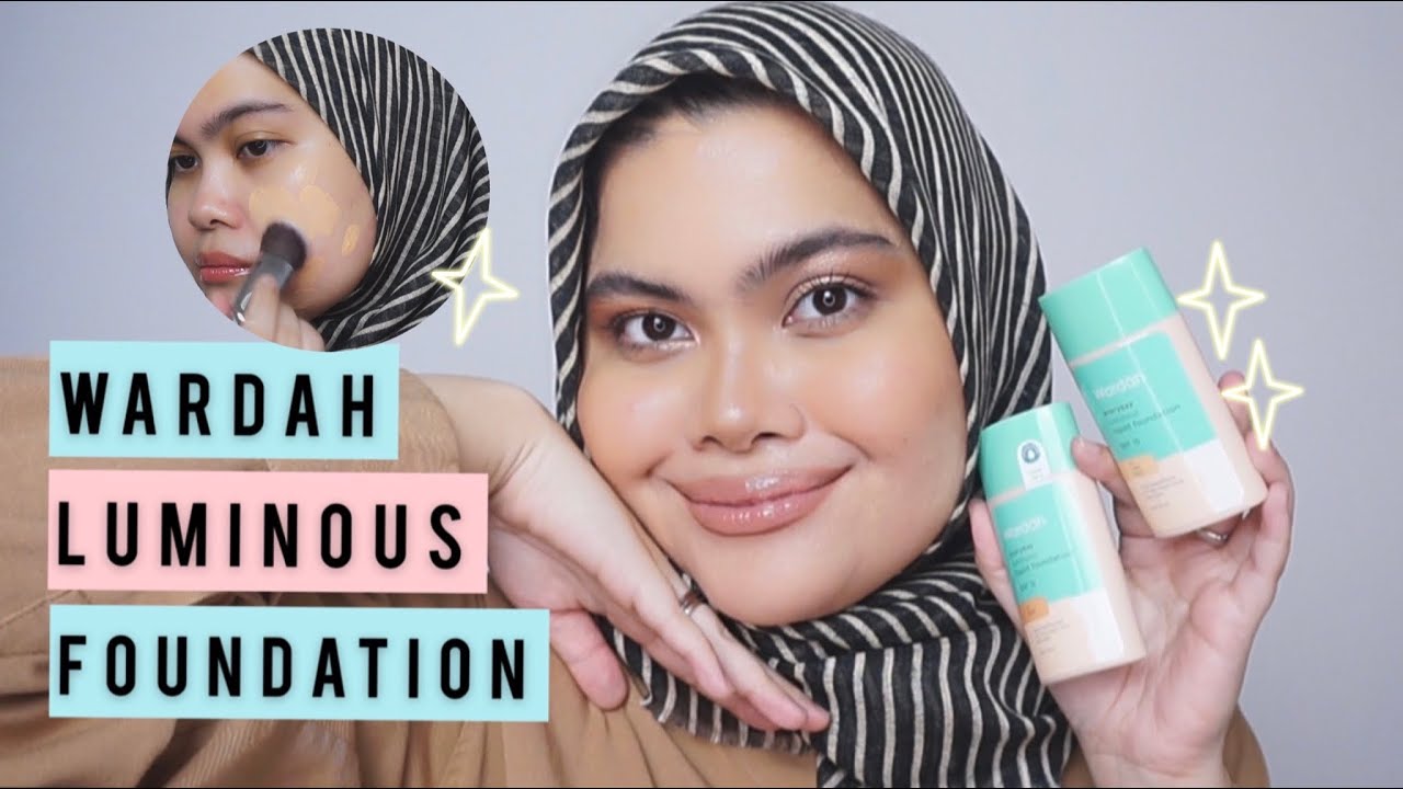 Wardah Luminous Foundation TERBARU | Demo Review