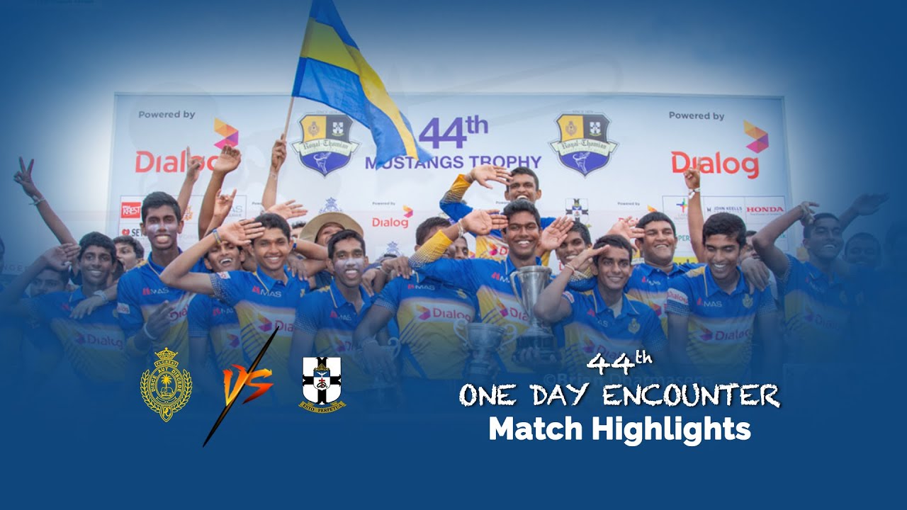 Highlights - Royal College vs S. Thomas' College | Battle of the Blues – 44th One Day Encounter