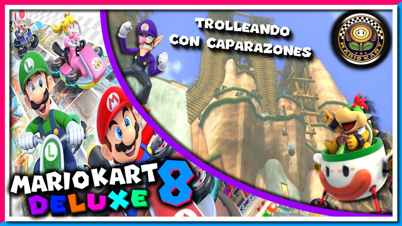 ¡Al Ataque con Bowser Jr! | 🏎️Mario Kart 8 Deluxe🏍️ | Copa Flor