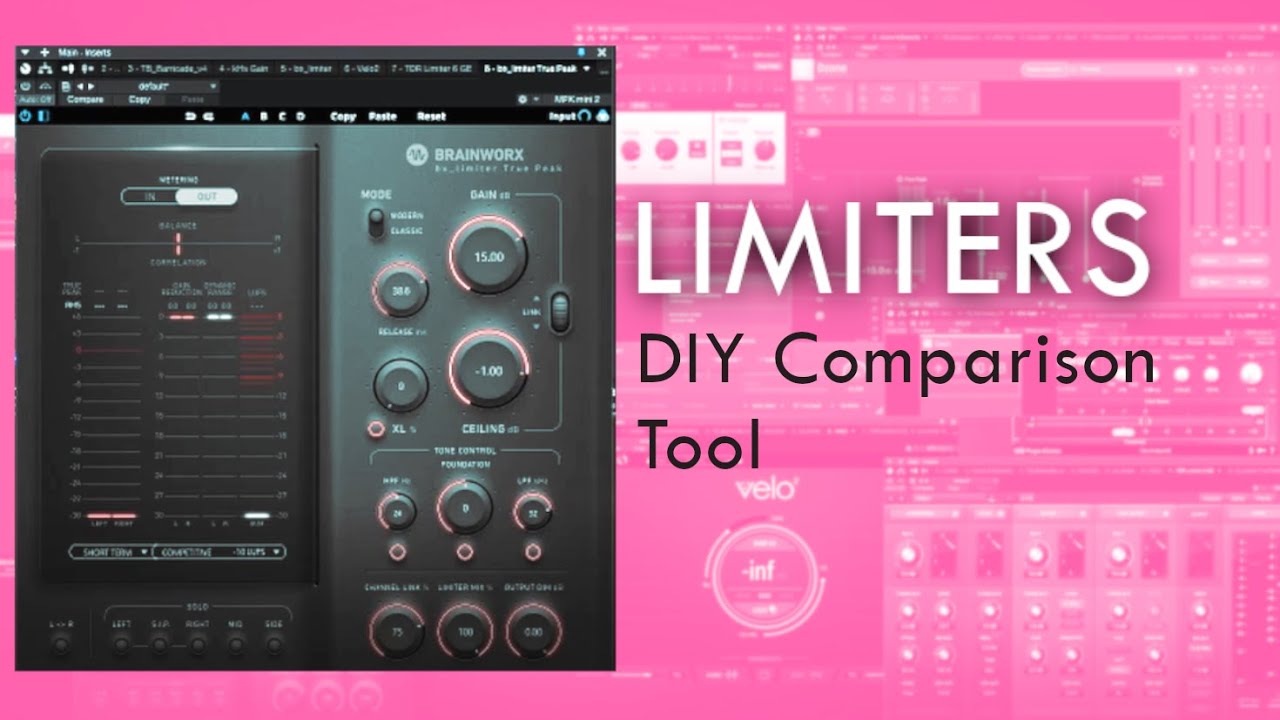 Brainworx TRUE PEAK and other Limiters TESTED (DIY Comparison)