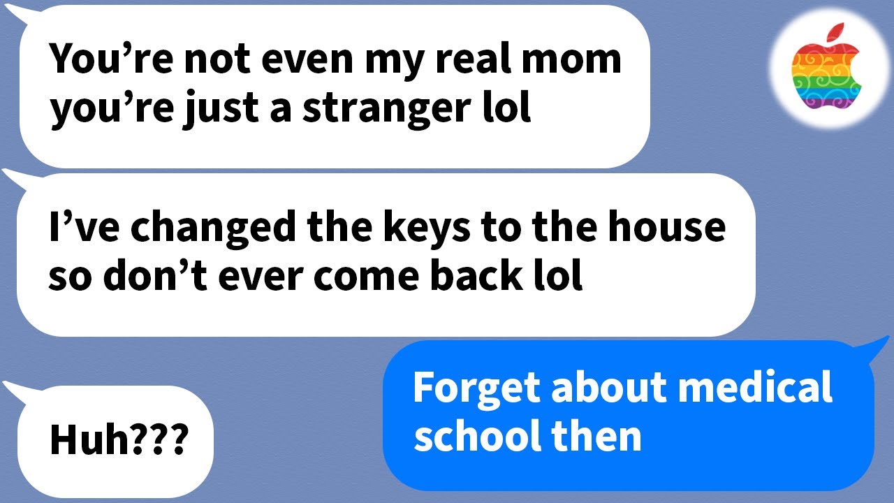 【Apple】 My stepdaughter kicked me out without knowing that...