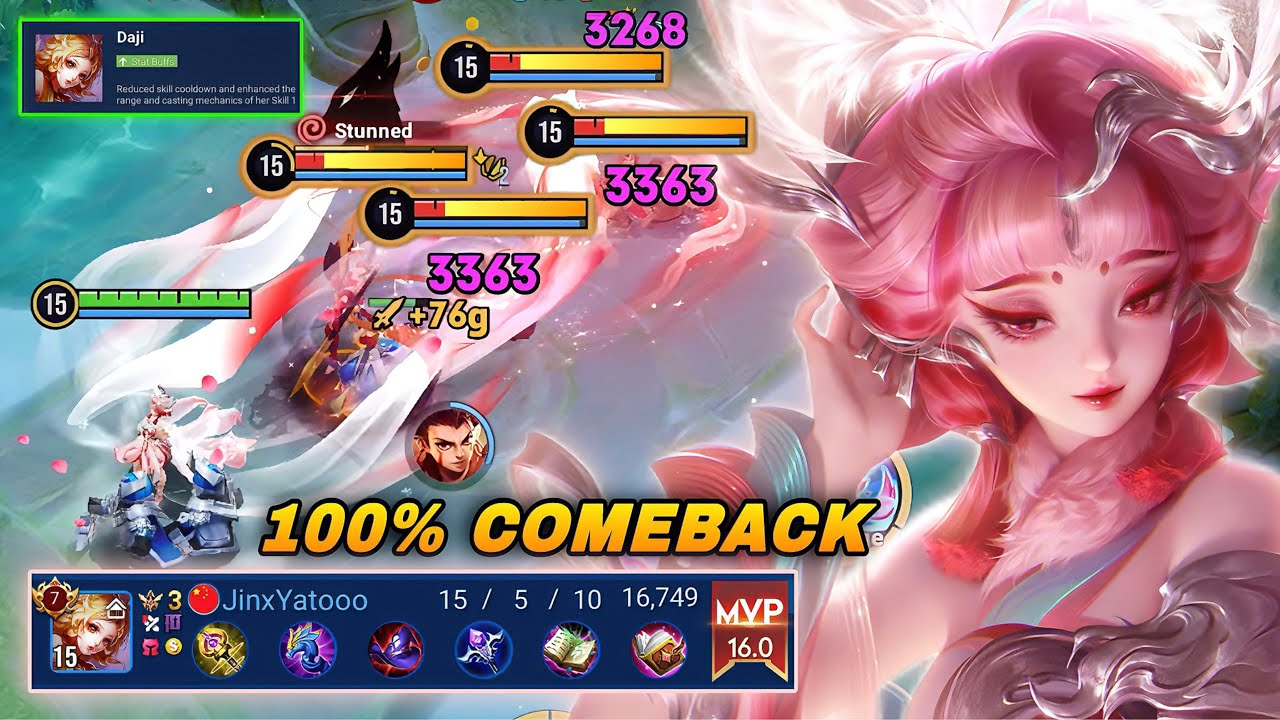 THIS DAJI BUILD IS 100% BROKEN AND CAN EASILY COMEBACK A LOSING GAME! | DAJI BUILD & ARCANA FOR RANK