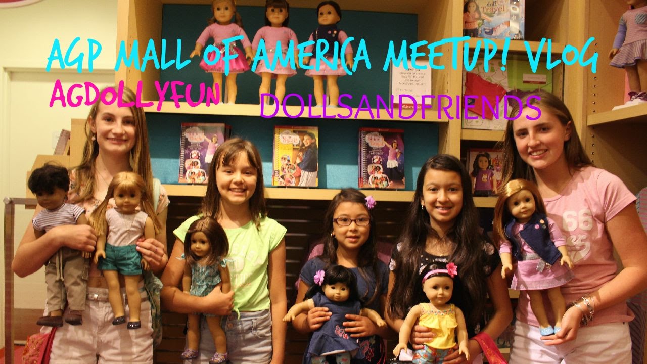 AGP MALL OF AMERICA DOLLSANDFRIENDS AND MY MEETUP! VLOG