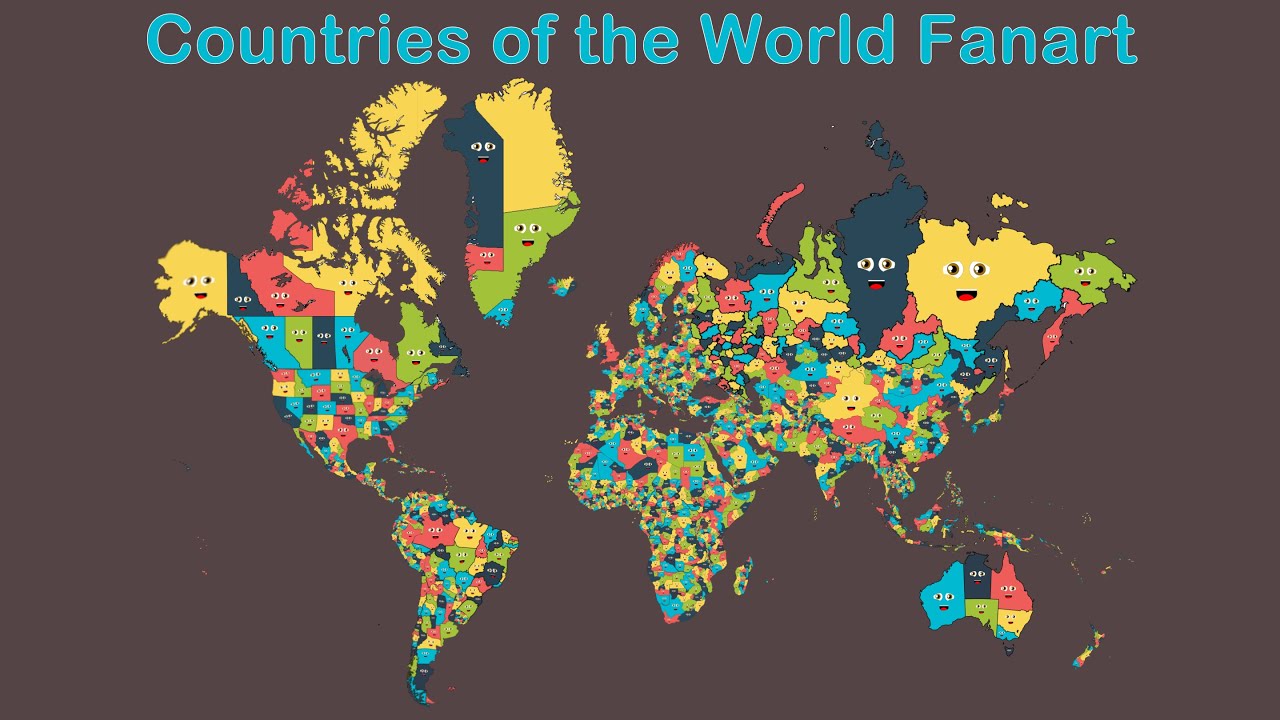 Countries of the World fanart. 1K SUB SPECIAL!