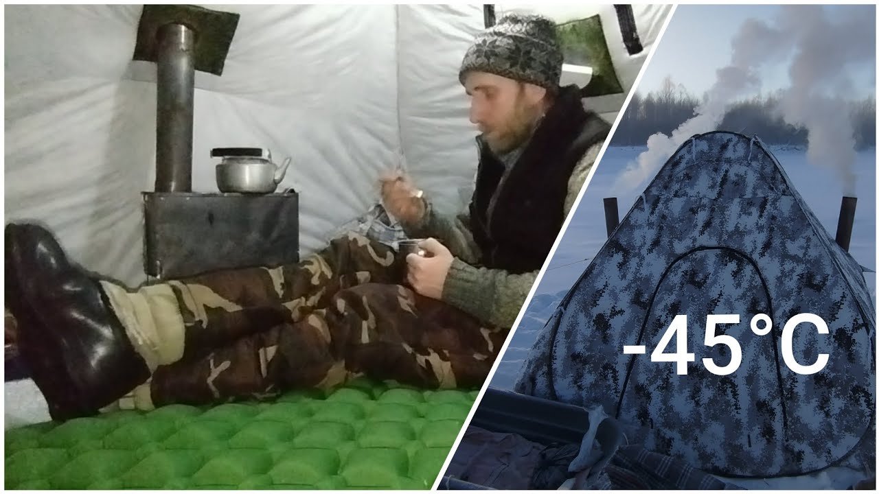 1. Две ночи в палатке с двумя печками. Пеший поход выходного дня 🏕️