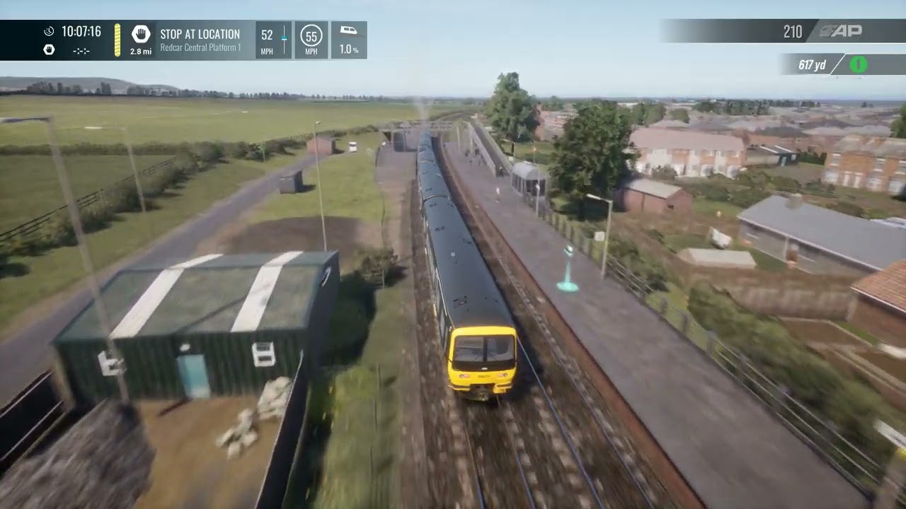 Train sim world Tees Valley in a GWR 166  Part 1 of 4 Saltburn to Redcar C