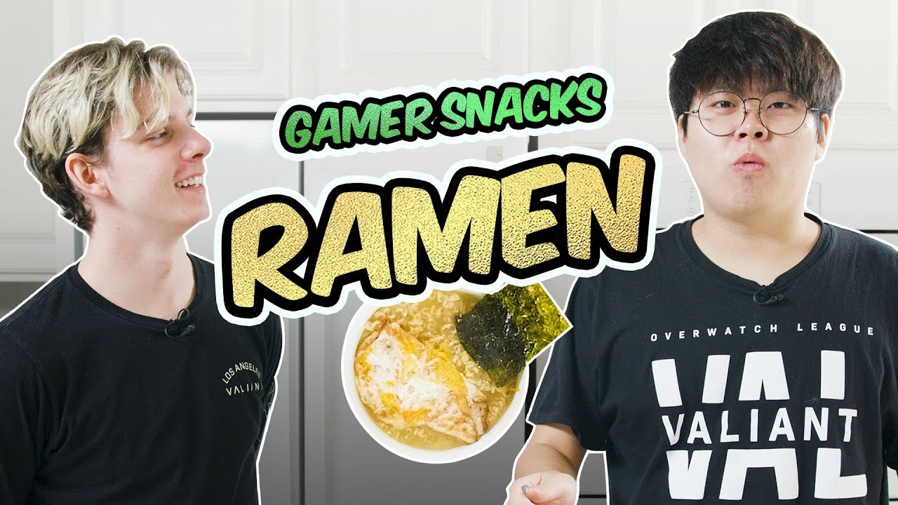 EZ RAMEN RECIPE - Gamer Snacks with Kariv and Agilities