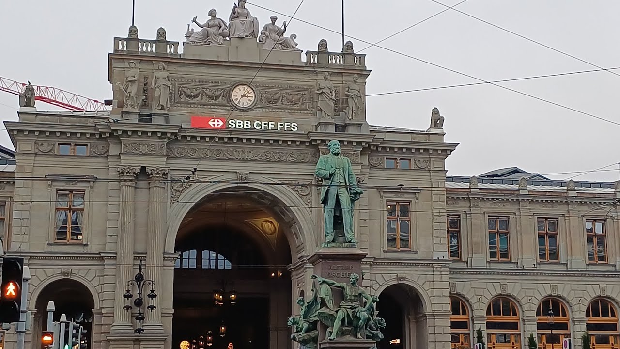 Un week end à Zürich (Suisse) Zürich en video.